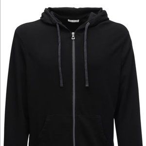 James Perse - Vintage French Terry Zip Up Hoodie